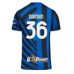 Inter Milan Matteo Darmian #36 Replika Hjemmebanetrøje 2024-25 Kortærmet